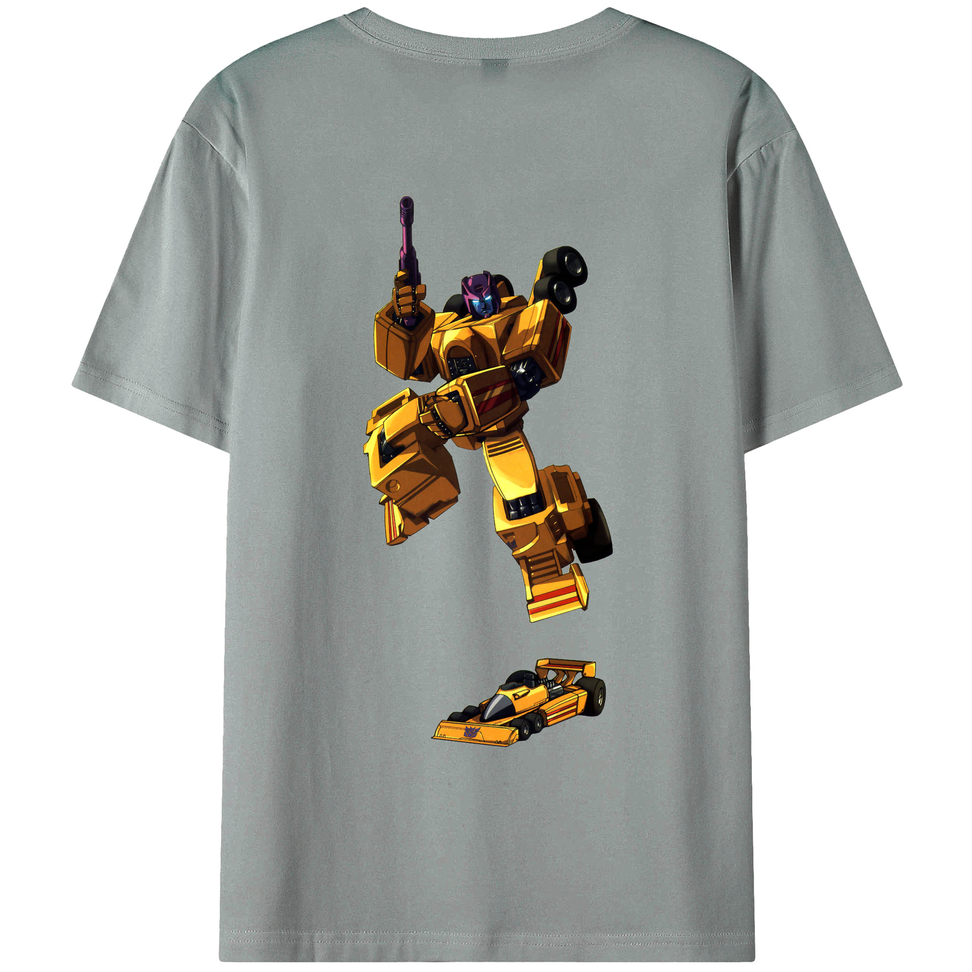 （画像用）  綿100％ メンズ半袖Tシャツ（バックプリント） 通気性